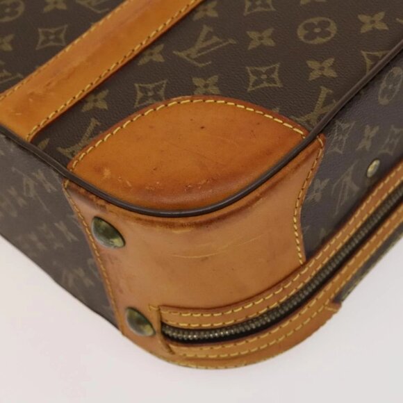 LOUIS VUITTON Monogram Stratos 50 Trunk M23238 LV Auth ki5858 - Picture 3 of 16